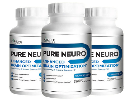 purelife organics pure neuro bottle