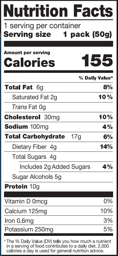 enhanced labs protein pancake nutrition facts