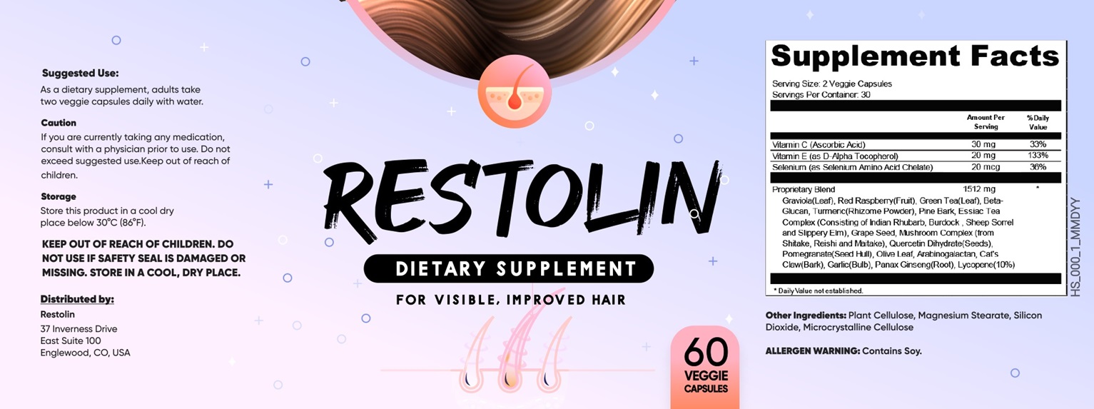 Restolin Hair Growth Supplement Facts