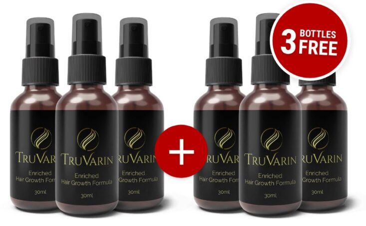 TruVarin Hair Growth Formula Reviews bottle