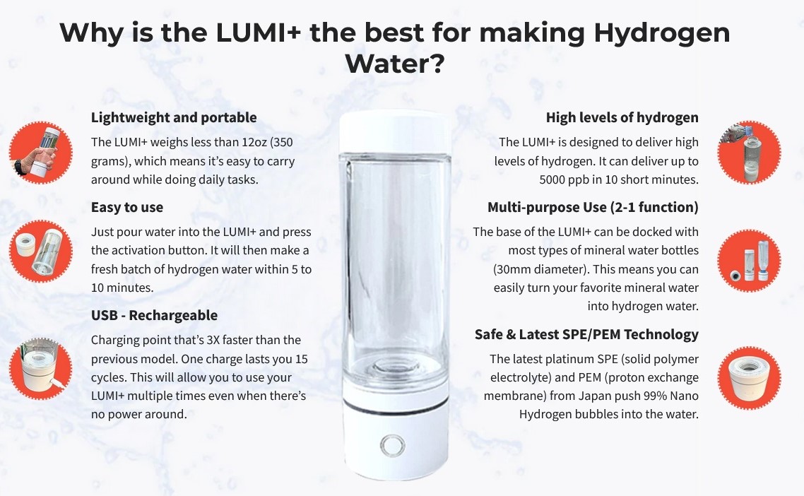 lumiplus water bottle review