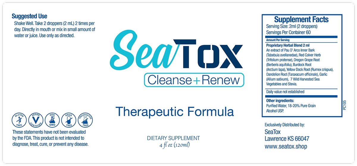 seatox detox product label