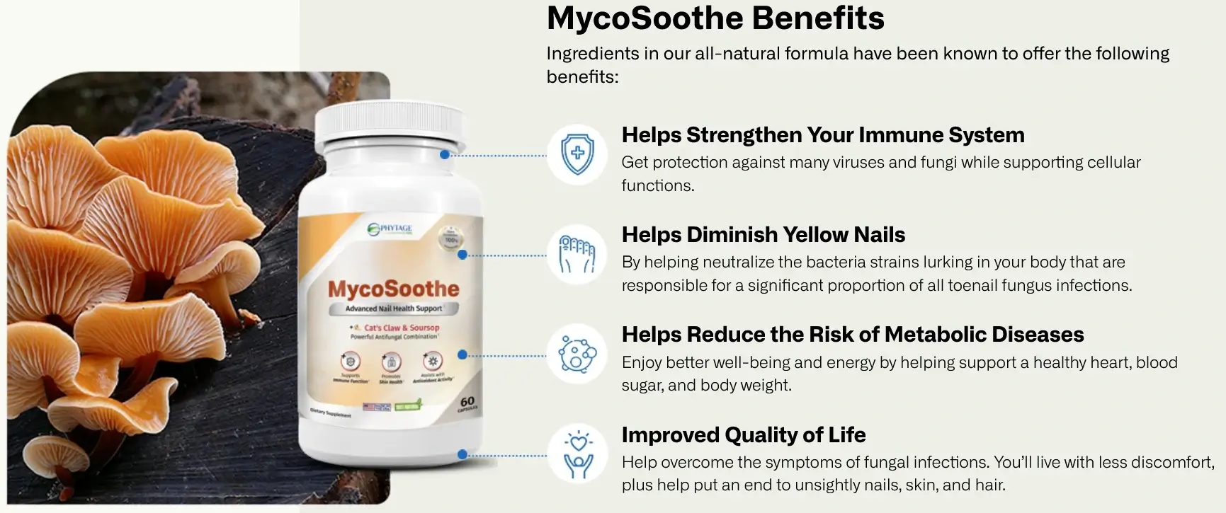 mycosoothe health benefits