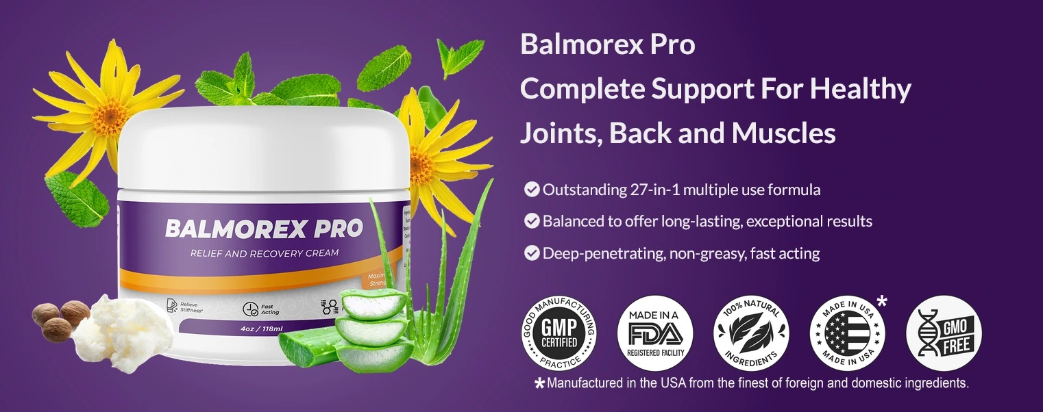 Balmorex Pro Relief and Recovery Cream product