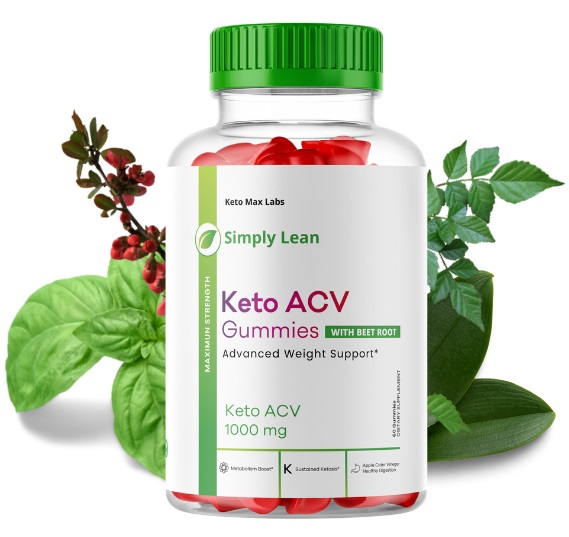 simplylean keto gummy product image