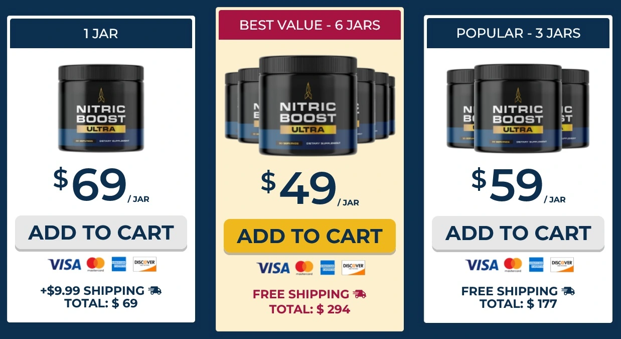 nitric boost ultra price