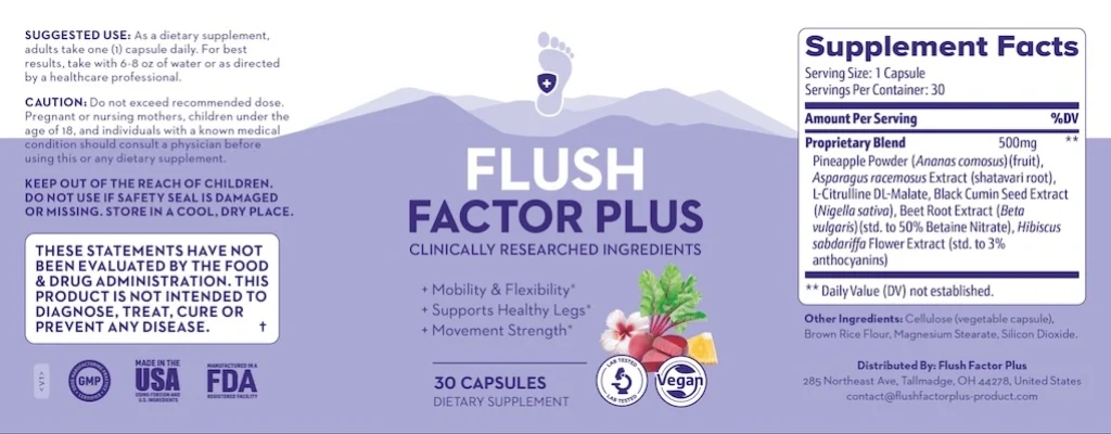 flush factor plus review