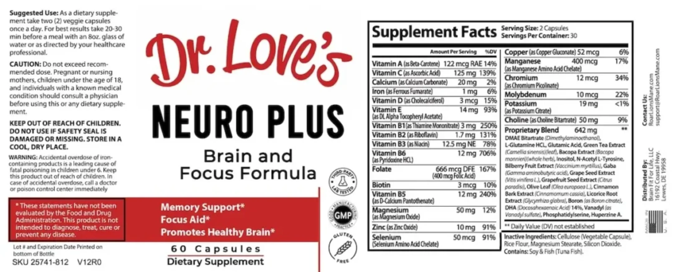 robert love neuro plus